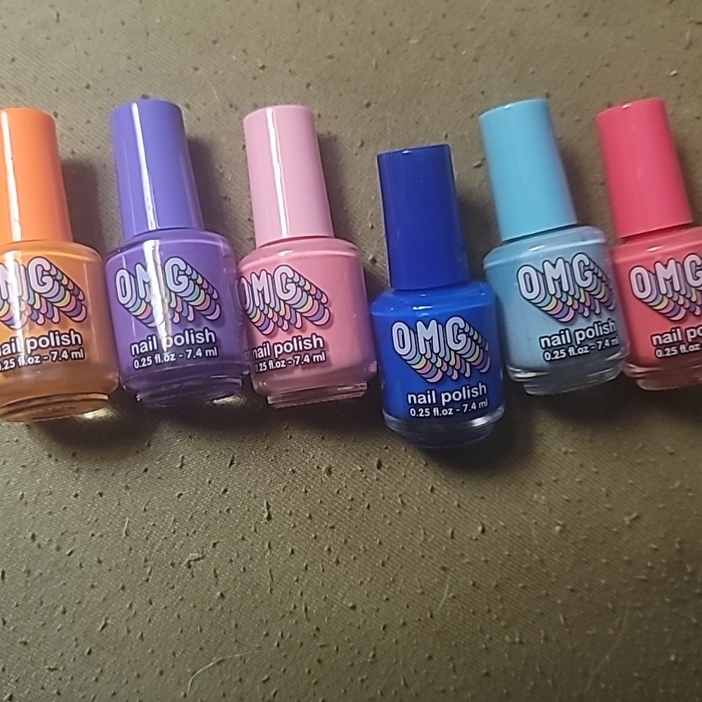 Glow in Dark Nail Polishes- Multicolor- Check Availability Of Colors - 2 For $6